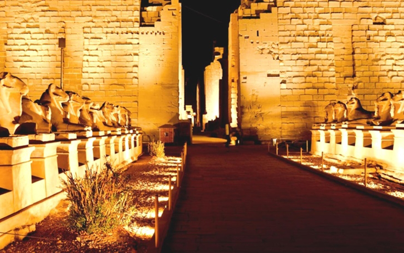 Luxor: Sound and Light Show at Karnak Temple